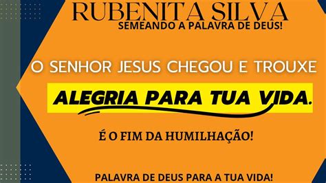 O SENHOR JESUS CHEGOU E TROUXE ALEGRIA PARA TUA VIDA É O FIM DA