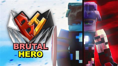 Pertarungan Antar Pahlawan Minecraft Brutal Hero Youtube