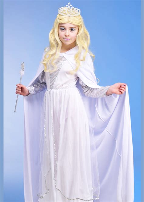 Girls The White Witch Narnia Style Kids Costume