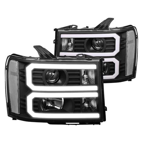 Lumen 88 1001823 Black LED DRL Bar Projector Headlights