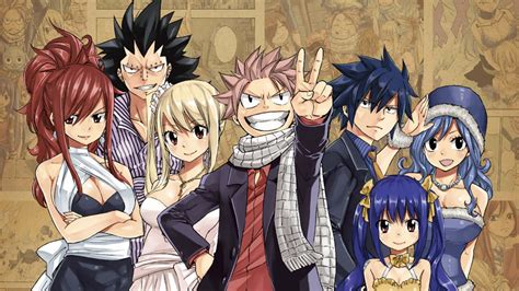 Download Fairy Tail Aesthetic Main Characters Wallpaper