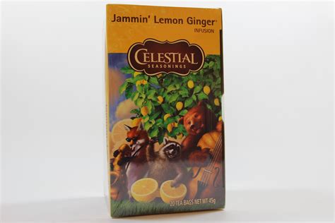 Celestial Jammin Lemon Ginger 20 Builtjes De Groene Luifel Webshop