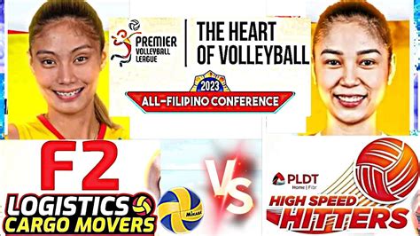 PVL LIVE F2 LOGISTICS CARGO MOVERS Vs PLDT SPEED HITTERS LIVESCORE