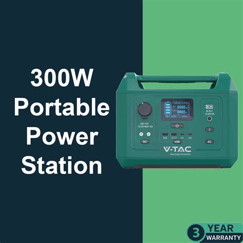 300w Portable Power Station 20ah148v With Uk Plug