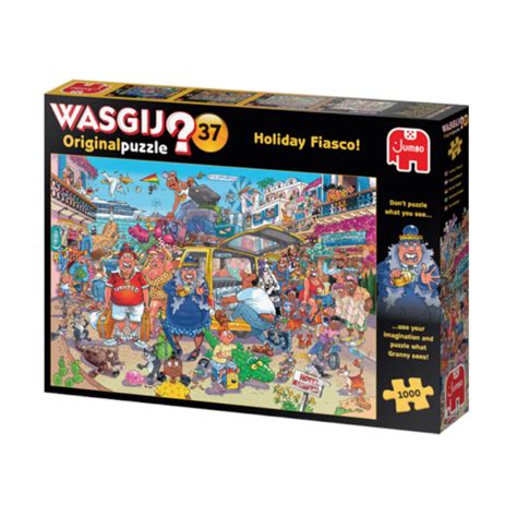 WASGIJ Original 37 Holiday Fiasco 1000 Piece Puzzle 25004