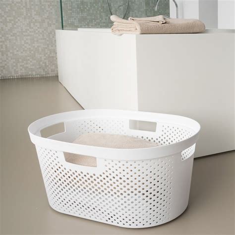 Caja Perforada Con Tapa Infinity Gris 36 X 27 X 22 Cm 17 L CURVER