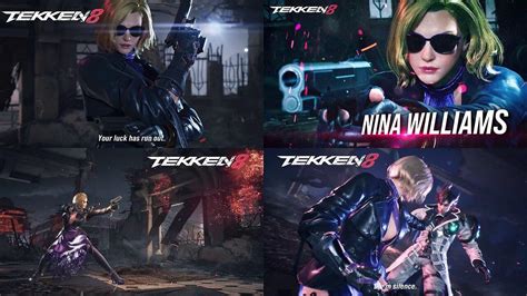 Tekken 8 Nina Williams Reveal Sneak Preview One News Page Video