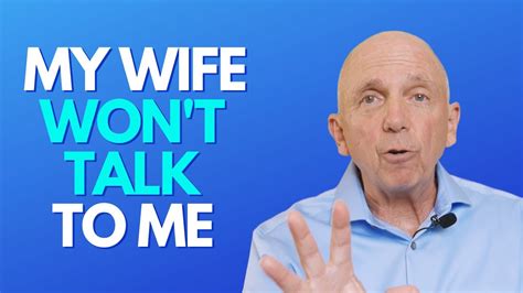 My Wife Won T Talk To Me Paul Friedman Youtube