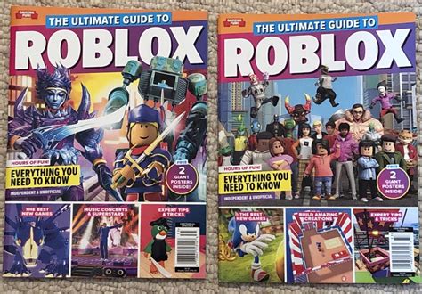 The Ultimate Guide To Roblox Magazines 4 Giant Posters New 2023 2022