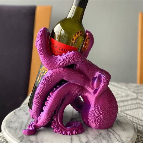 Octopus Wine Holder Bottle Holder Kitchen Countertops Wine Rack Home