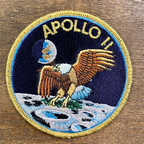 Apollo 11 Mission NASA Souvenir Space Patch | Etsy in 2022 | Apollo 11 ...