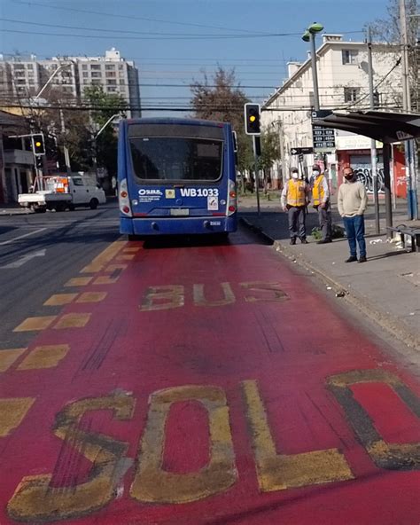 Transantiago On Twitter Rt Fisca Mtt Recorrido De Inspectores Por