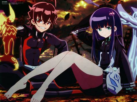4k Ultra Hd Wallpaper Benio Adashino And Rokuro Enmadou From Twin Star