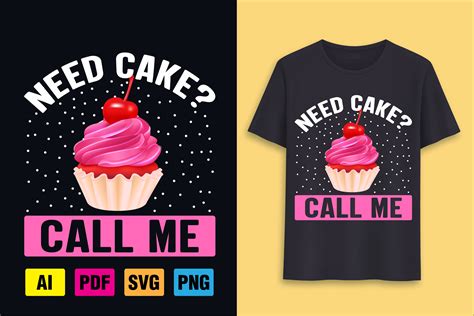 Cupcake T Shirt Design Graphic By Trendyarts · Creative Fabrica