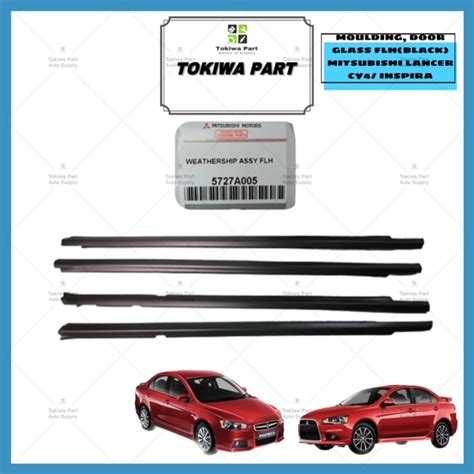 Proton Inspira Mitsubishi Lancer Door Glass Rubber Outer Outside Window