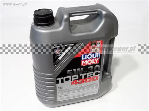 LIQUI MOLY Olej Syntetyczny LIQUI MOLY Top Tec 4300 5W30 5 Litrów