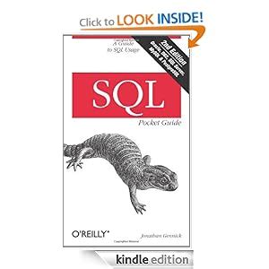 Amazon Sql Pocket Guide Pocket Reference O Reilly Ebook