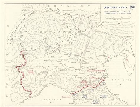 World War 2. Italy. Winter Line Campaign Nov 1943-Jan 1944 Allied Gains ...