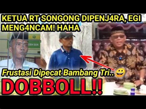 DIPECAT BAMBANG TRI EGI SUDJANA NG4MUK LIHAT KETUA RT SONGONG