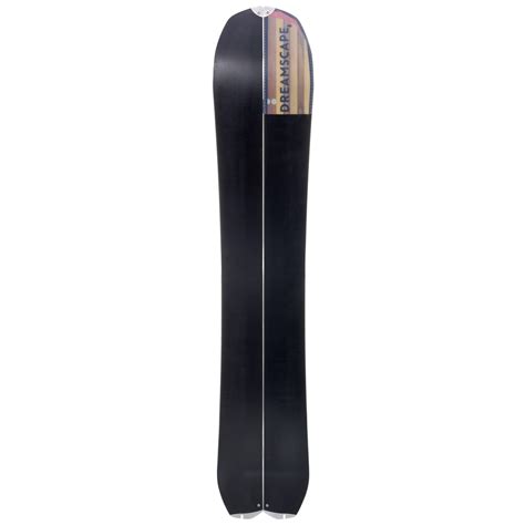 Snowboard Splitboard with Skins - 500 - White, Red - Dreamscape - Decathlon