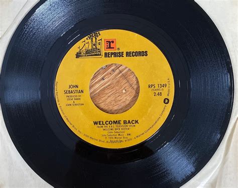 John Sebastian Welcome Back Kotter Theme Song 45 - Etsy