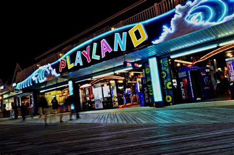 Experience The Fun At Playland On Ocean City Maryland Boardwalk