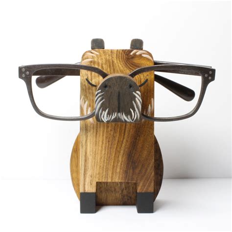 Capybara Eyeglass Stand Rogue Bunny Woodworks