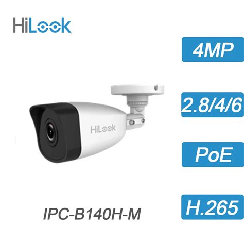 Hikvision Hilook 4mp Ip Security Network Bullet Camera With Poe Home