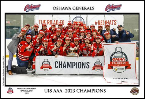 News The U18 Aaa Oshawa Generals Are Omha Champions Oshawa Minor