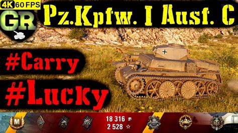 World Of Tanks Pz Kpfw I Ausf C Replay 10 Kills 1 3k Dmg Patch 1 4