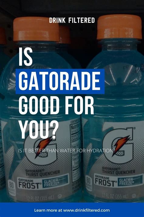 Does Gatorade Keeps You Hydrated Even More Than Water Like Most Things