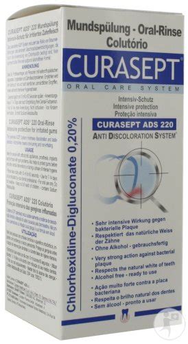 Curasept ADS 220 Mundspülung 0 20 Chlorhex Flasche 200ml Newpharma