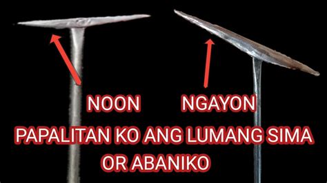 PAPALITAN KO ANG LUMANG SIMA OR ABANIKO NG AKING PANA TUTORIAL YouTube