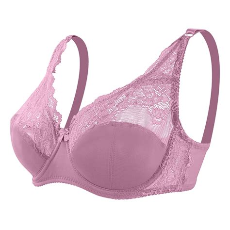 Caicj Lingerie For Women Plus Size Bra Underwearnylonsolid Color