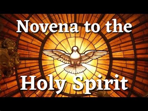 Holy Spirit Novena – Prayers for ALL 9 Days – Nelson MCBS