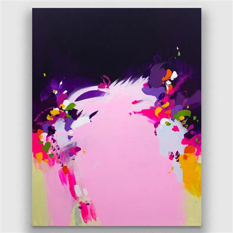 Colorful abstract art on canvas | Painting on canvas | Original home decor