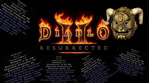 Five New Diablo Resurrected Helm Runewords Revealed