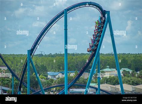 Orlando Florida June Amazing View Of People Enjoying Mako