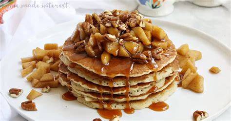 Caramel Apple Pecan Pancakes Home Made Interest