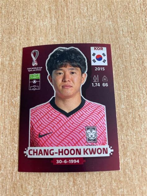 Panini WM 2022 Chang Hoon Kwon KOR 18 Kaufen Auf Ricardo