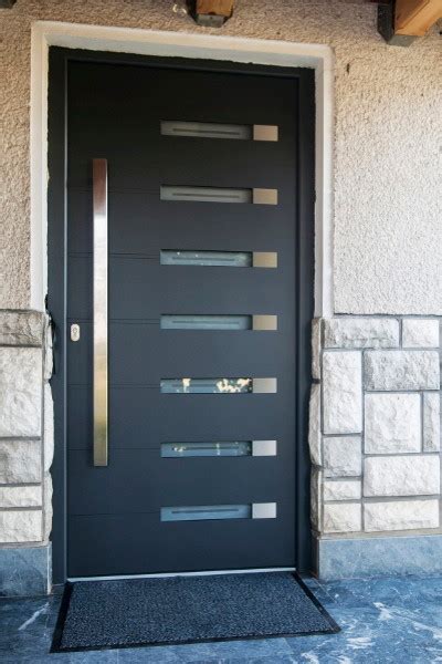 Modern Aluminum Front Entry Door - Modern - Front Doors - new york - by Ville Doors