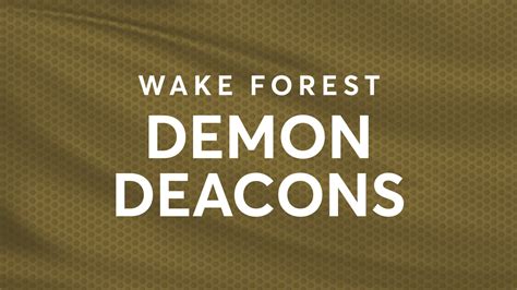 Wake Forest Demon Deacons Baseball Tickets | 2022 College Tickets ...