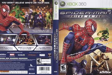 Spider Man Friend Or Foe X360 The Cover Project