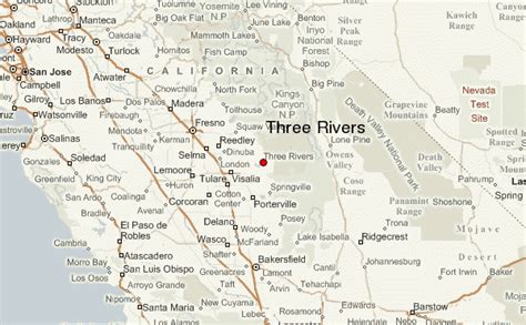 Three Rivers, California Weather Forecast