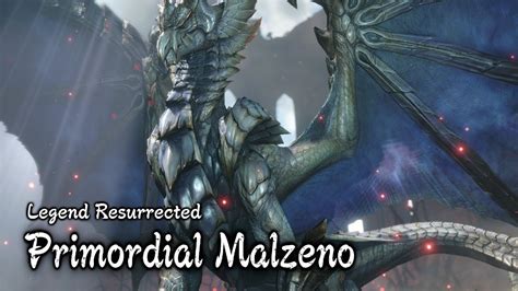 Primordial Malzeno Final Monster Update In Sunbreak Youtube