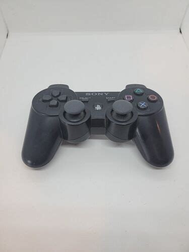 Genuine Official Sony Playstation Ps Black Dualshock Controller Oem