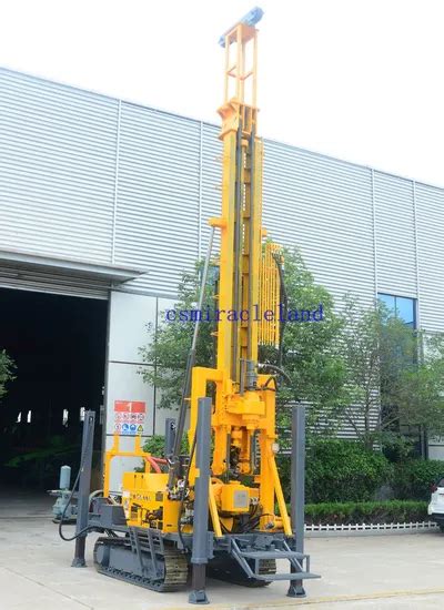 Jdl Crawler Mounted Big Torque Top Drive Rotary Drilling Rig For