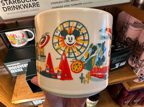 New Disney California Adventure Starbucks Discovery Series Mug