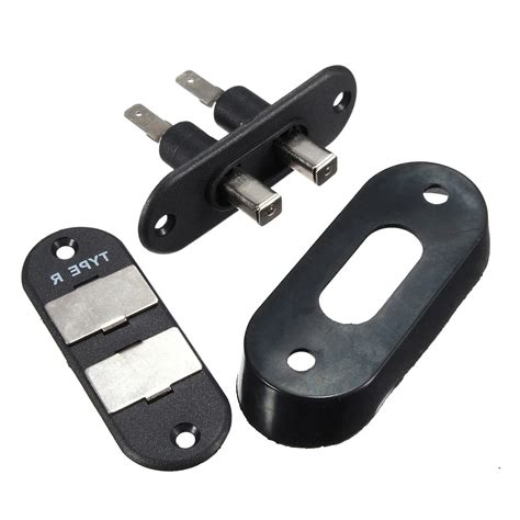 Brand New Black Sliding Door Contact Switch For Car Van Alarm Central