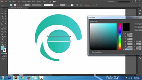 Adobe Illustrator CS6 & CC - Simple Logo Creation Tutorial - YouTube